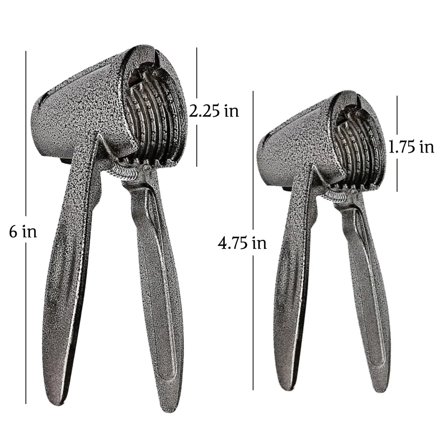 Nut Cracker Set Non-Slip Handles — Funnel Shape, 2 Piece