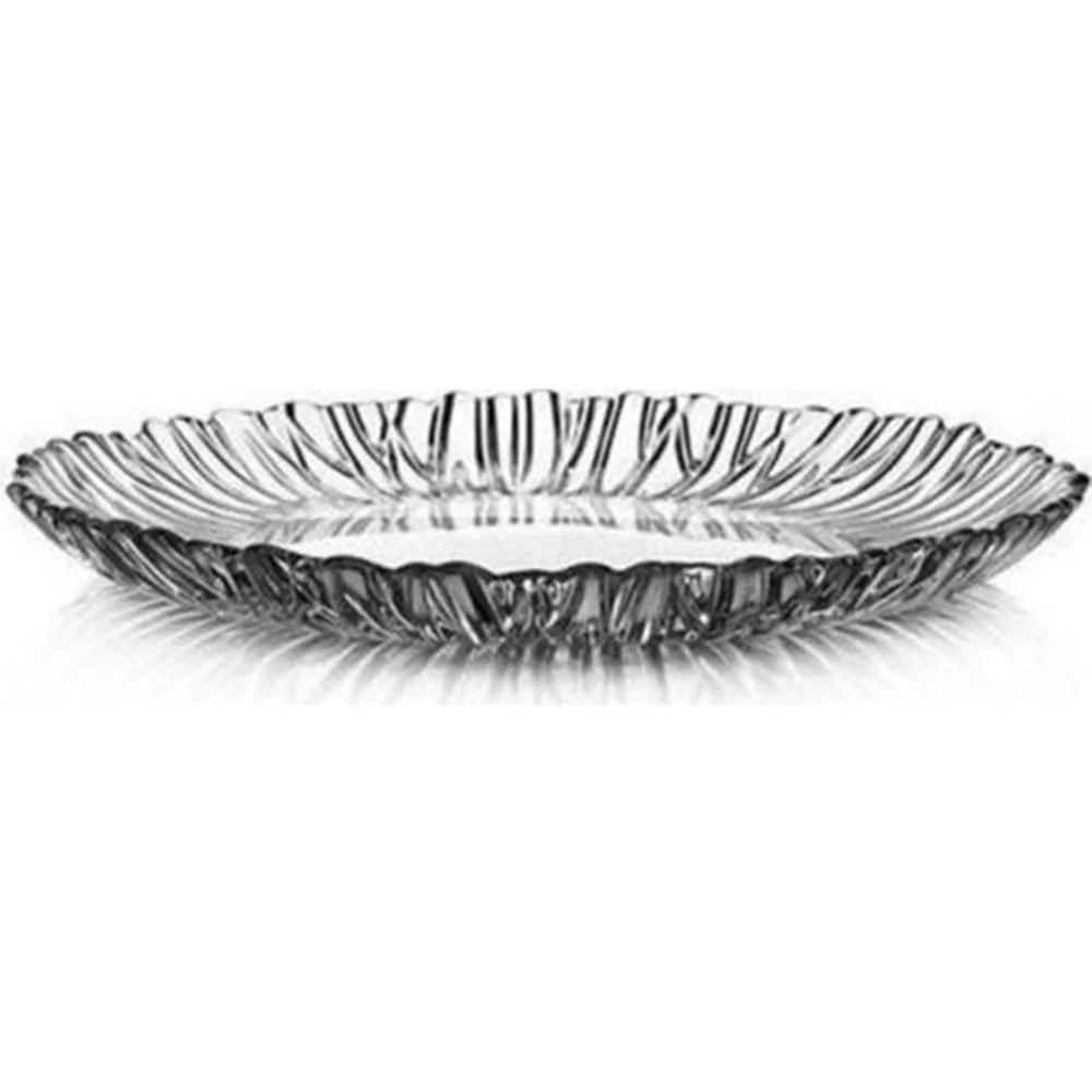 Pasabahce Aurora Glass Service Plate Round — 12.6 Inch