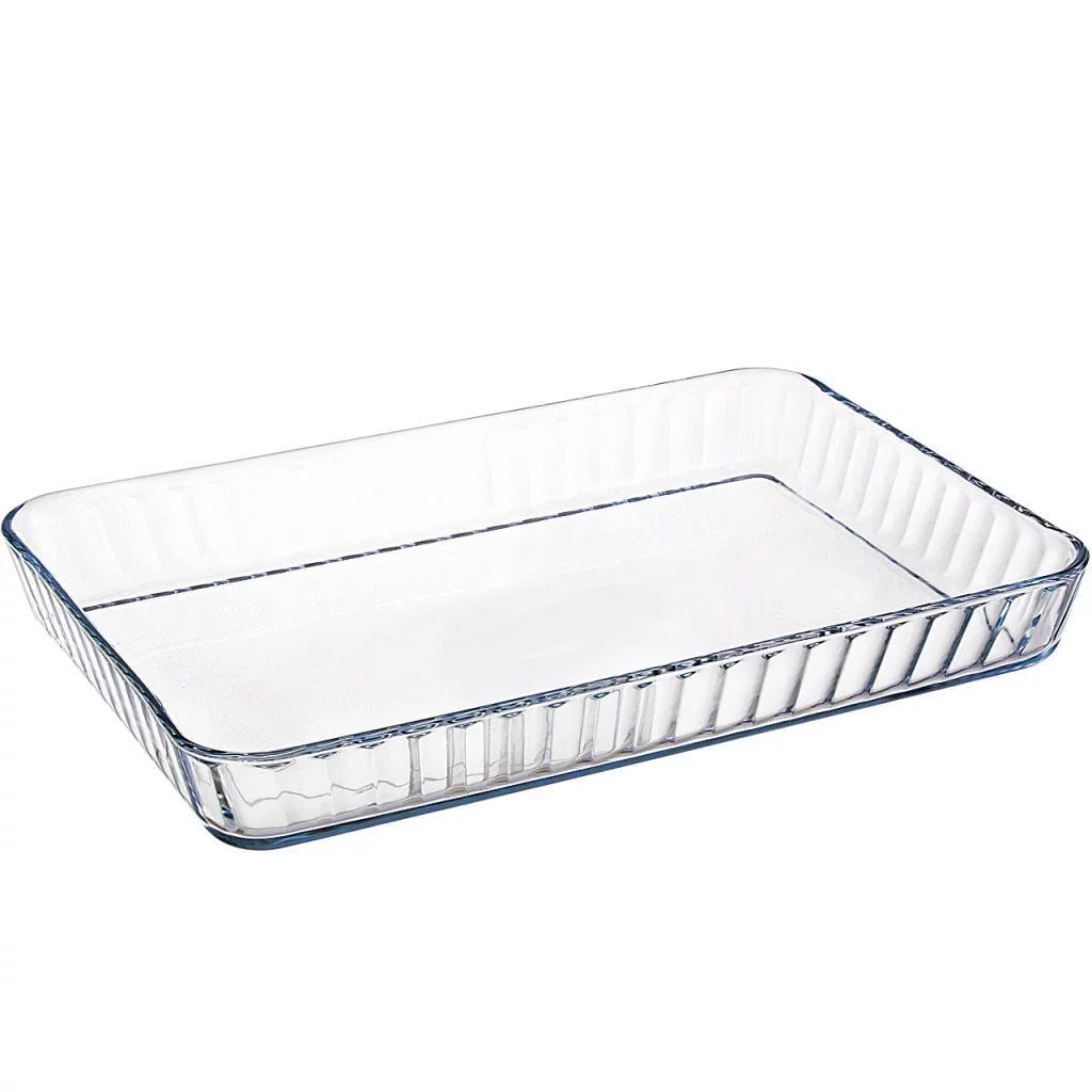 Pasabahce Glass Casserole Dish Rectangular — 126 Oz