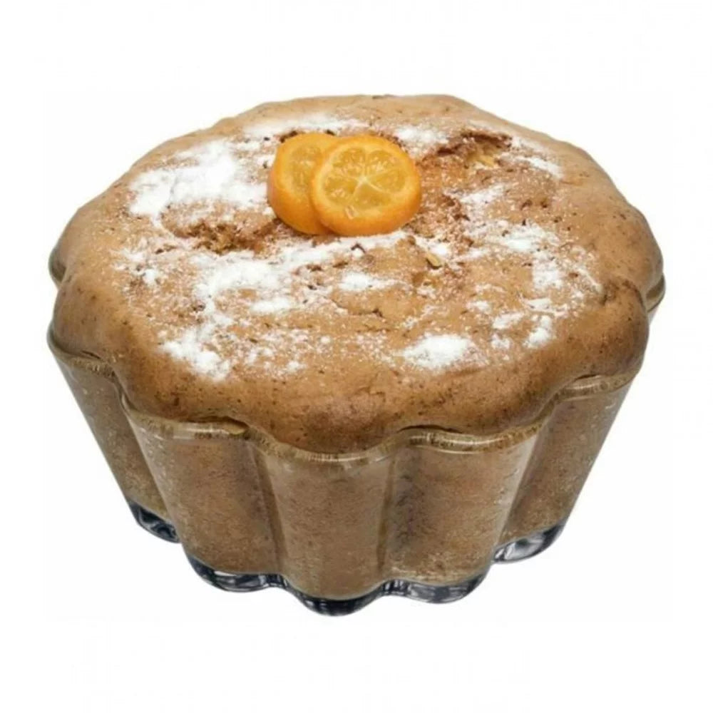 Pasabahce Glass Cake Mold Fluted Oven-Safe — 57 Oz