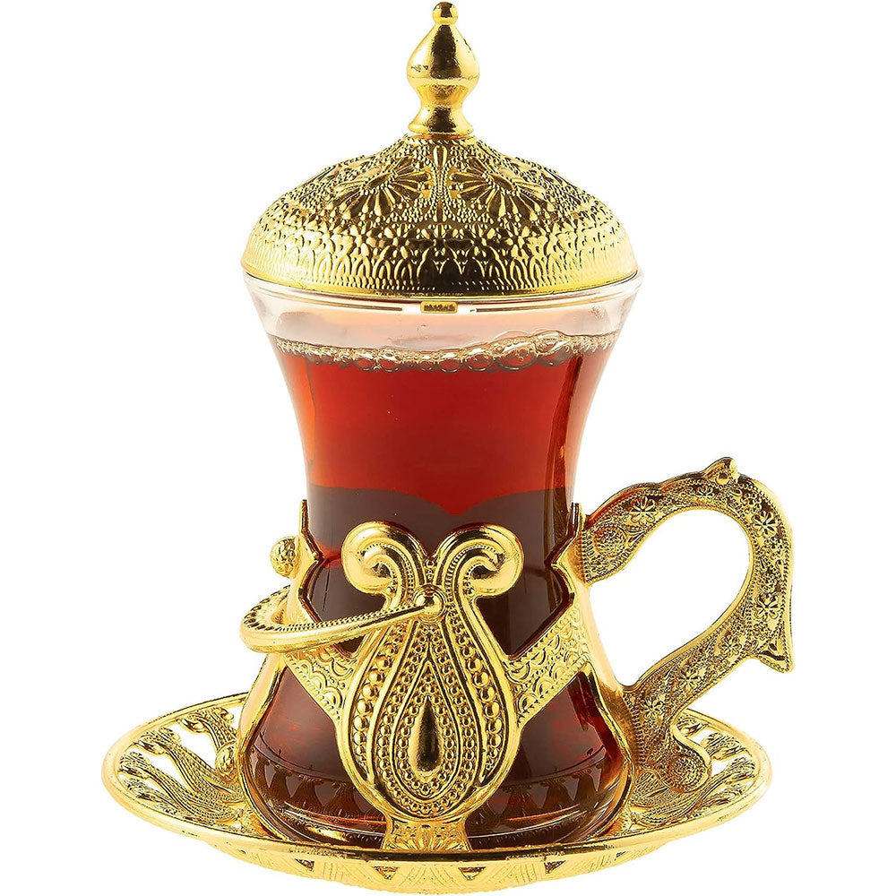 Tea Cups Gift Set for Housewarming 6 Piece — 4 Oz
