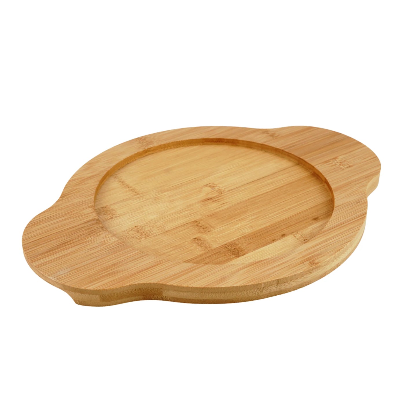 Bamboo Pan Stand Heat Resistant — 3 Sizes, 6.3 to 7.8 Inch