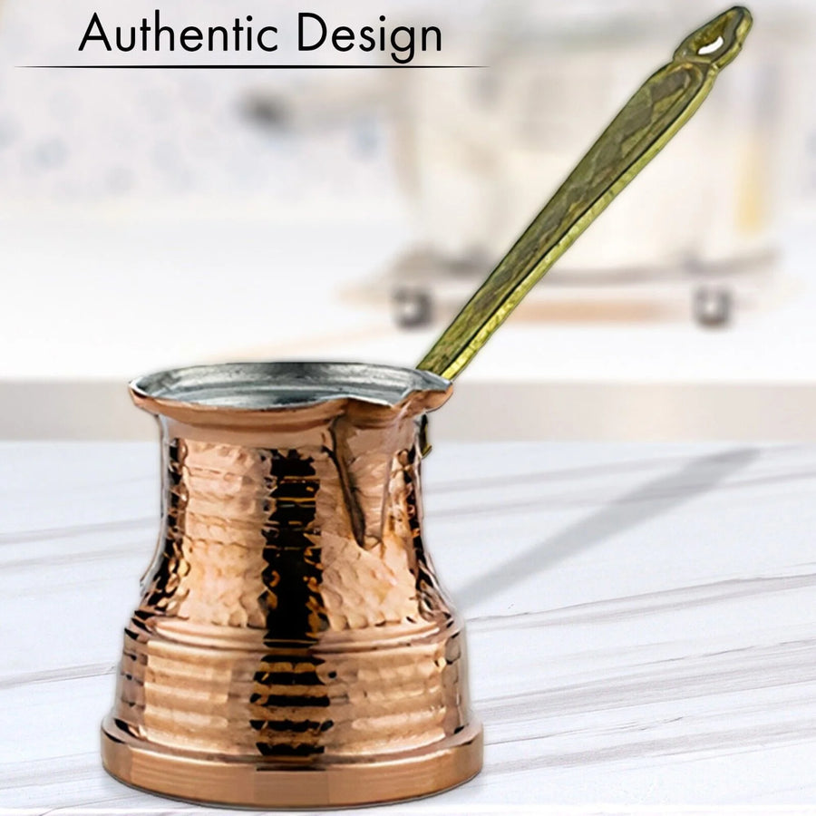 Hammered Copper Cezve — 8oz